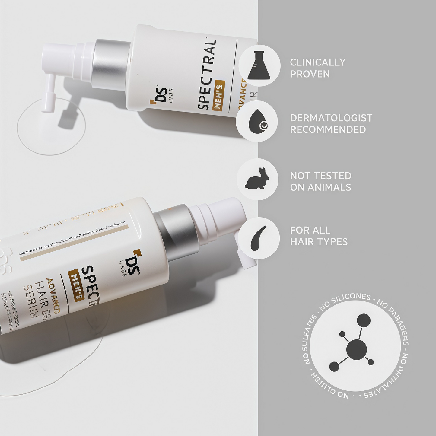 Spectral Men's (DNC-N) Hair Density Serum with Nanoxidil® 5%